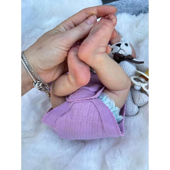 🆕18inch Realistic Cloth Body Twin Baby Dolls Sleeping Newborn Baby Doll Girls - Picture 8 of 9